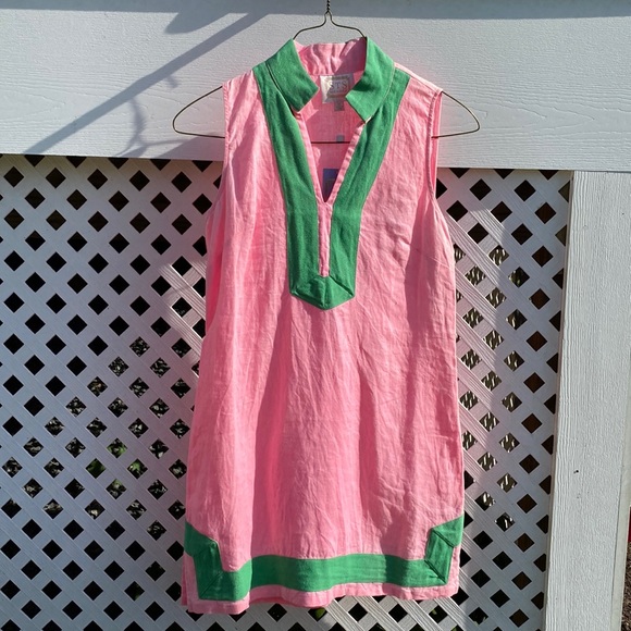 Sail to Sable Dresses & Skirts - Sail to Sable Linen Tunic Dress